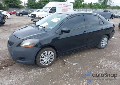 2012 Toyota Yaris from USA, damaged, VIN JTDBT4K38CL017369